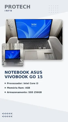 Notebook ASUS Vivobook Go 15 Core