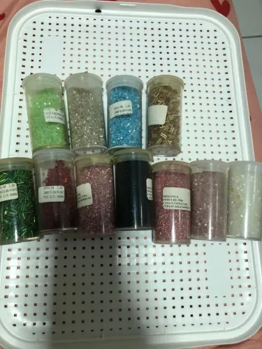? KIT DE MIÇANGAS / CANUTILHOS PARA ARTESANATO - DIVERSAS CORES ?