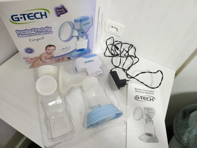Extratora Bomba Elétrica Leite Materno G-Tech Compact bivolt