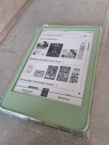 Kindle Verde Matcha 12 GB 11ª Geração + Case + Capinha (Com Nota Fiscal Amazon)