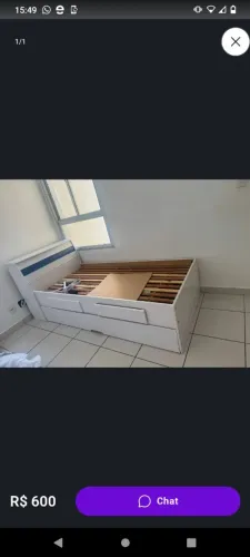 Bicama acompanha 2 colchões