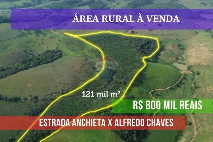 Sítio 12 Hectares à Venda na Estrada Anchieta x Aldredo Chaves - ES | 2,5 Alqueires