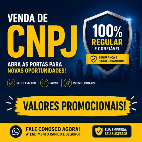 CNPJ a Venda!