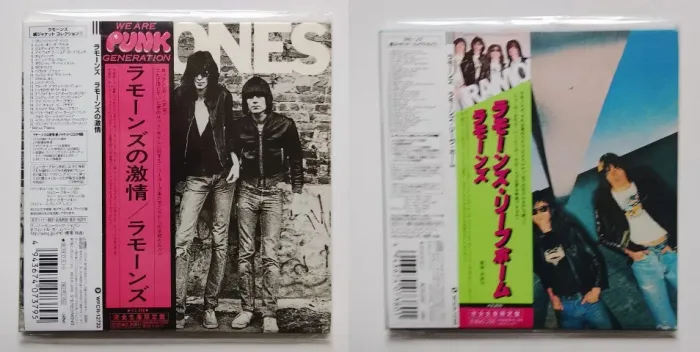 RAMONES - LOTE COM 8 CD MINI LP EDIÇÃO JAPONESA