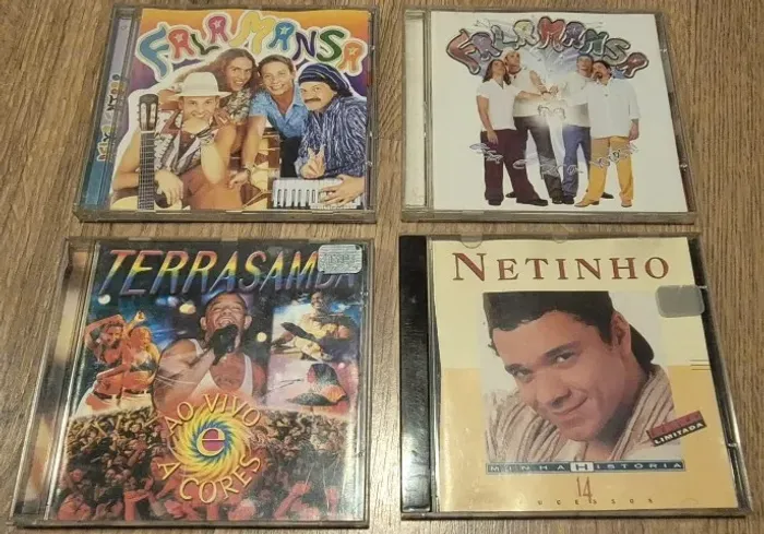 CDs Fala Mansa, Netinho e Terra Samba