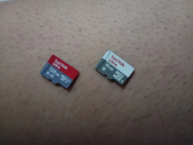 Cartão de memória 128