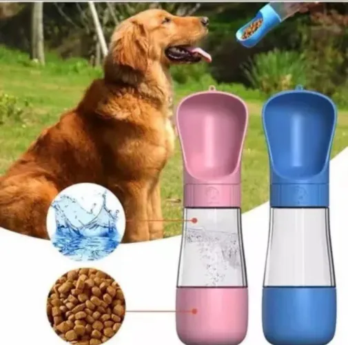 Garrafa 2 em 1 para pet