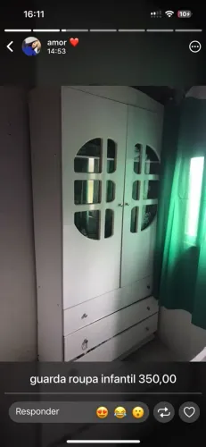 vendo armário de criança