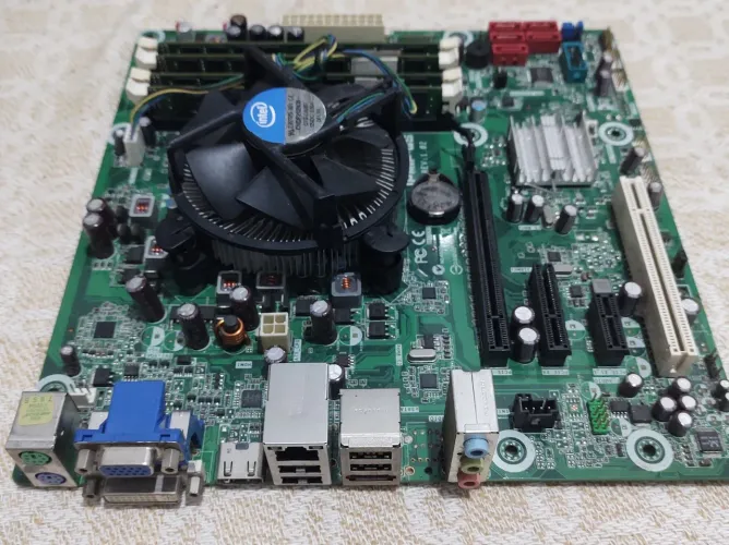 Placa Mãe kit completo LGA 1156 DDR3/i3/8GB/HDMI