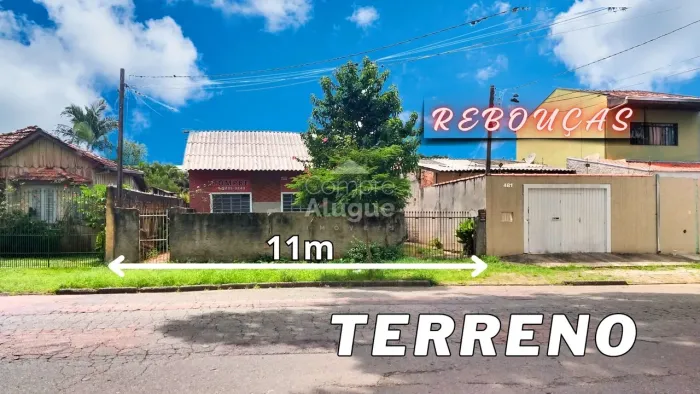 TERRENO à venda com 460.9m² por R$ 460.000,00 no bairro Rebouças - CURITIBA / PR