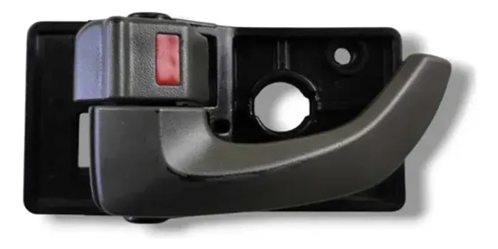 Maçaneta Interna Porta Traseira Esquerda Hyundai Tucson 2008 Preto Traseira