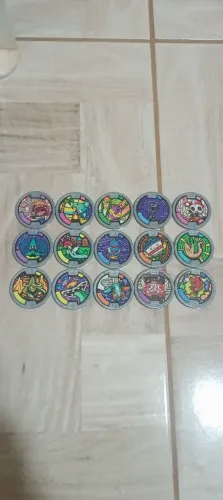 15 medalhas yokai watch
