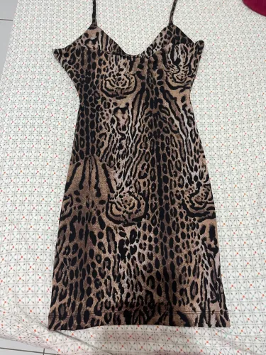 Vestido oncinha para halloween