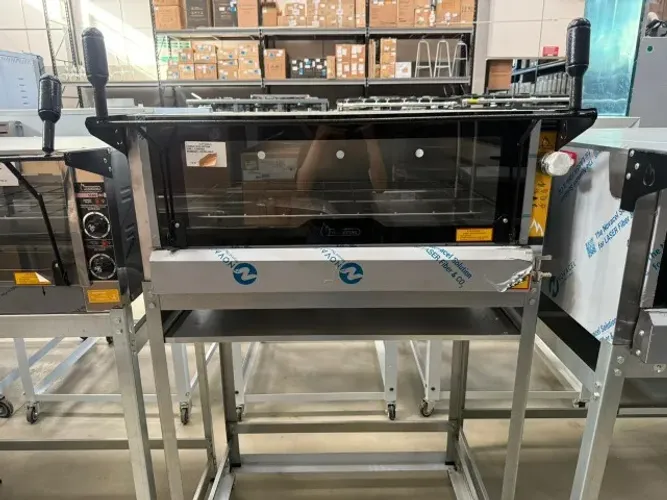 FORNO GUILHOTINA GAS 1 CAMARA 80X60X25 - METALMAQ
