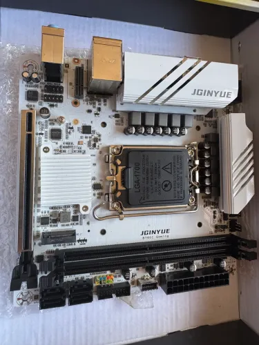 Placa-Mãe JGINYUE B760I LGA 1700 Mini ITX DDR4 | Intel Core 12ª e 13ª Geração | B760