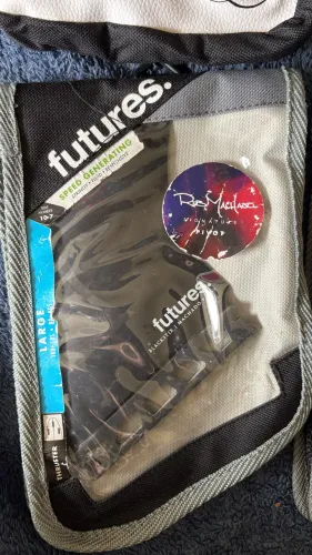 Quilha Futures Rob Machado Pivot V2 Blackstix Large