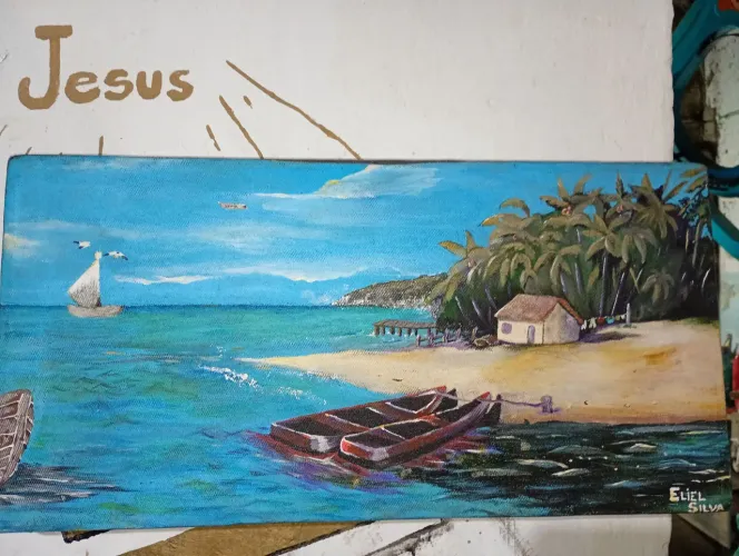 Quando pintura acrilica