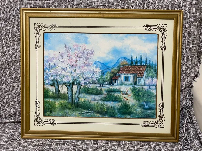 Quadro - vida no Campo