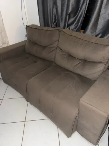 SOFÁ MARROM 