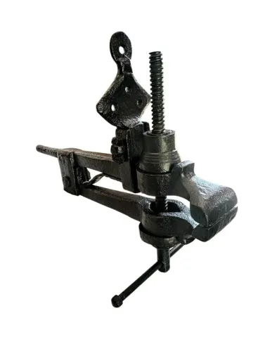 Morsa antiga de bancada grande peso 30 KG década de 30