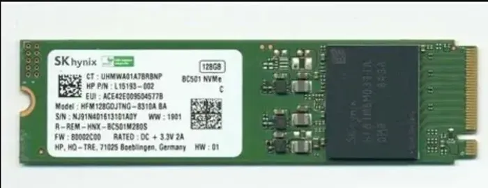 ssd nvme 128gb