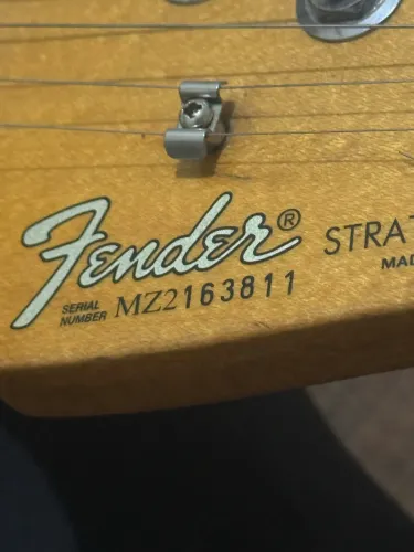 Guitarra Fender Mexicana