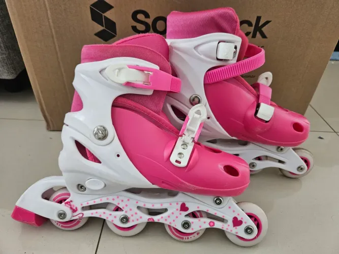Patins Roller Rosa - Usado
