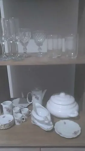 Louça de Porcelana +Taças+ Copos
