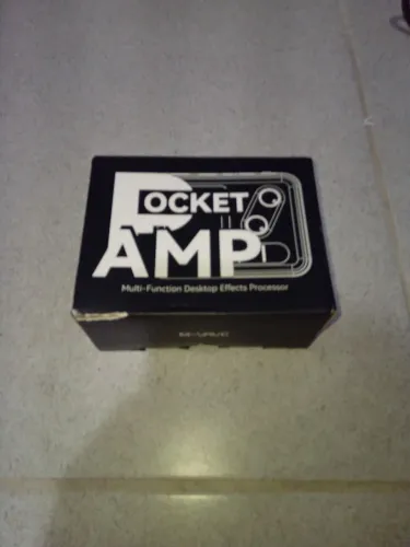 Vendo pedaleira m-vave pocket amp nova