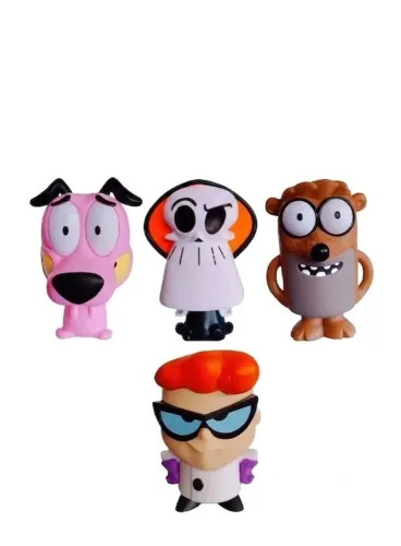 4 PERSONAGENS BURGUER KING 2025 CARTOON NETWORK LACRADOS