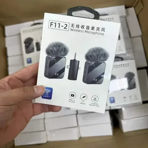 Microfone Lapela Sem Fio 3 em 1 NOVO