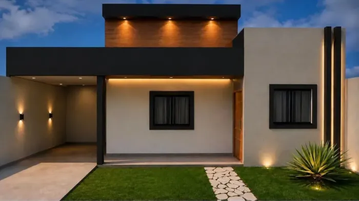 Casa em construção entrega pronta