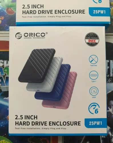 Case para Hd e Ssd Sata 2.5 Orico Original