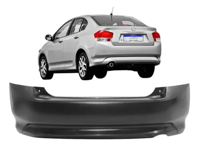 Parachoque Traseiro Honda City 2009 2010 2011 2012 Novo