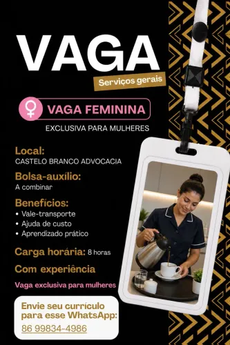 Vaga de copeira