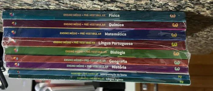 Kit Apostilas Lacradas Poliedro