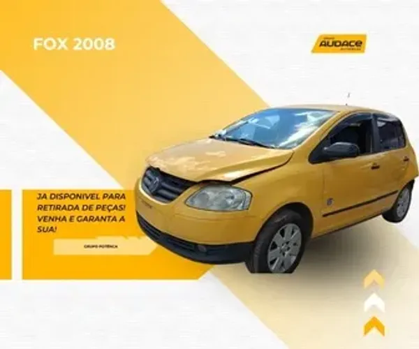 Sucata Fox 2008. Ja disponivel para retiradas de peças!