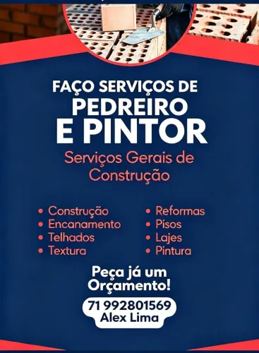 Pintor e Pedreiro