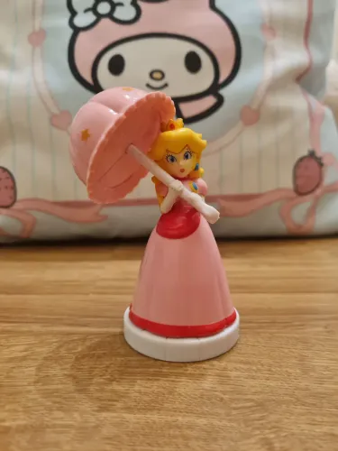 Brinde Figure Princesa Peach Mc Donalds usada