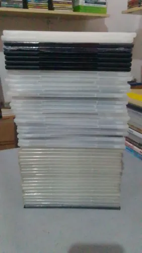 Estojo slim pra dvd 50 unidades 