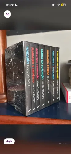 Box de livros completo fundação