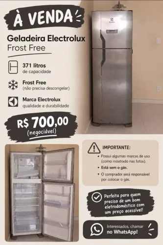 Geladeira Electrolux 