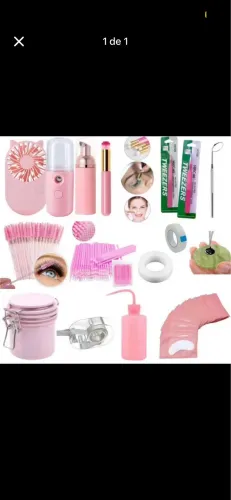 Kit para cílios fio a fio