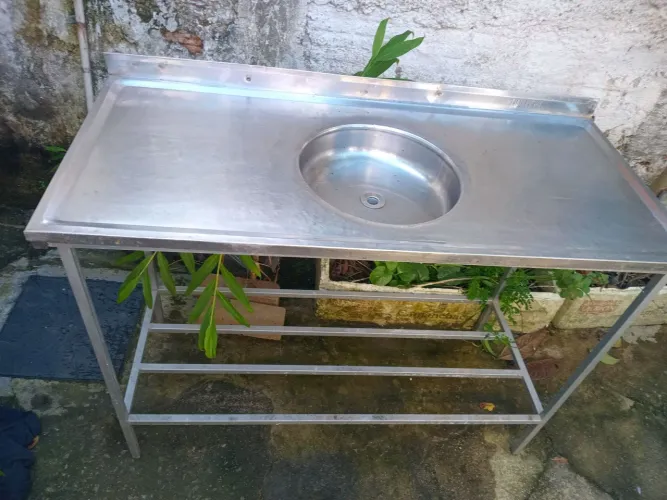 Pia de inox