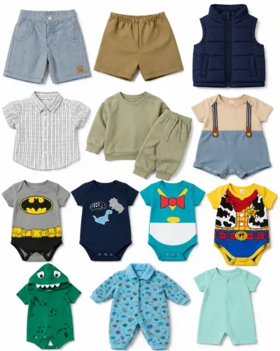 Lote de roupa de bebê