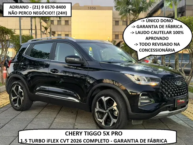 Chery Tiggo 5X Pro 1.5 Turbo Flex Aut. 2026