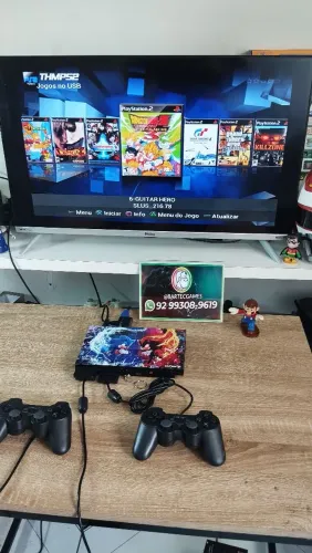 Ps2 personalizado game completo 70 jogos