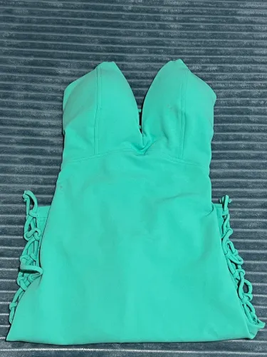 Vestido Azul Turquesa