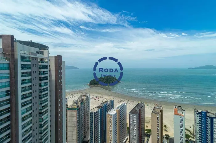 Cobertura à venda em Santos (José Menino)  4 suítes, vista mar, 3 vagas