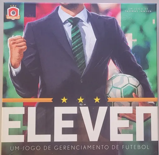 Eleven: Um Jogo de Gerenciamento de Futebol - Board Game Galápagos (nunca jogado)